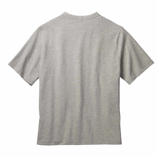 Gray Chest Logo Short Sleeve Tee back
